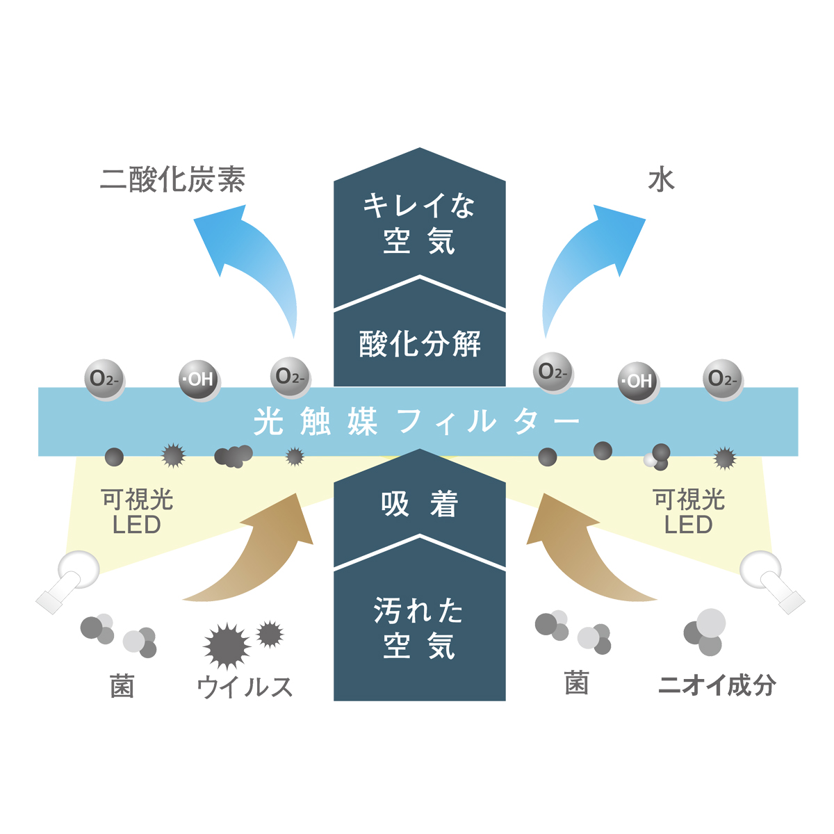 カルテックの光触媒テクノロジー